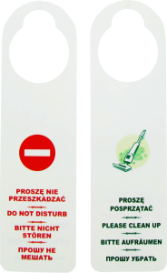 Zawieszka na klamkę - STANDARD 50 szt.