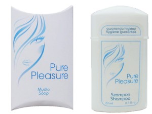 PURE PLEASURE zestaw Mydło 12g + Szampon 20 ml - w zestawie taniej!